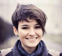 pixie cut round face